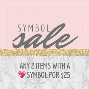 💖 SYMBOL SALE 💖